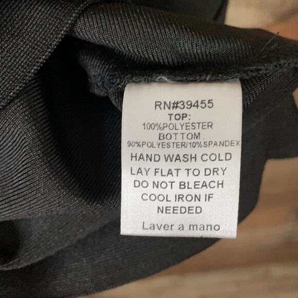 WOW Couture Black Eyelash Lace Cutout Bandage Dress Size Medium NWT - Picture 5 of 10